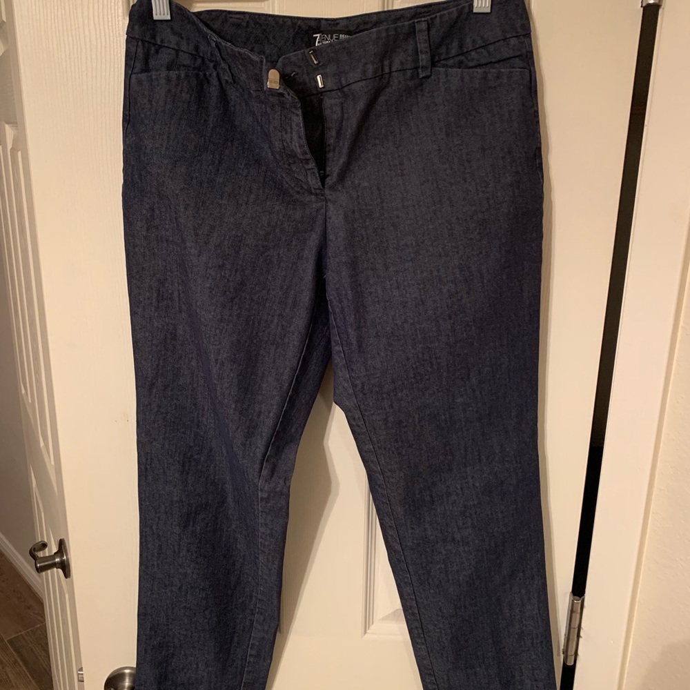New York & Company, capri dress jean, size 4